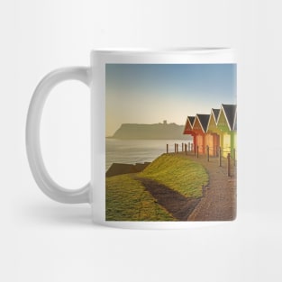 Scarborough Beach Huts,  North Yorkshire Mug